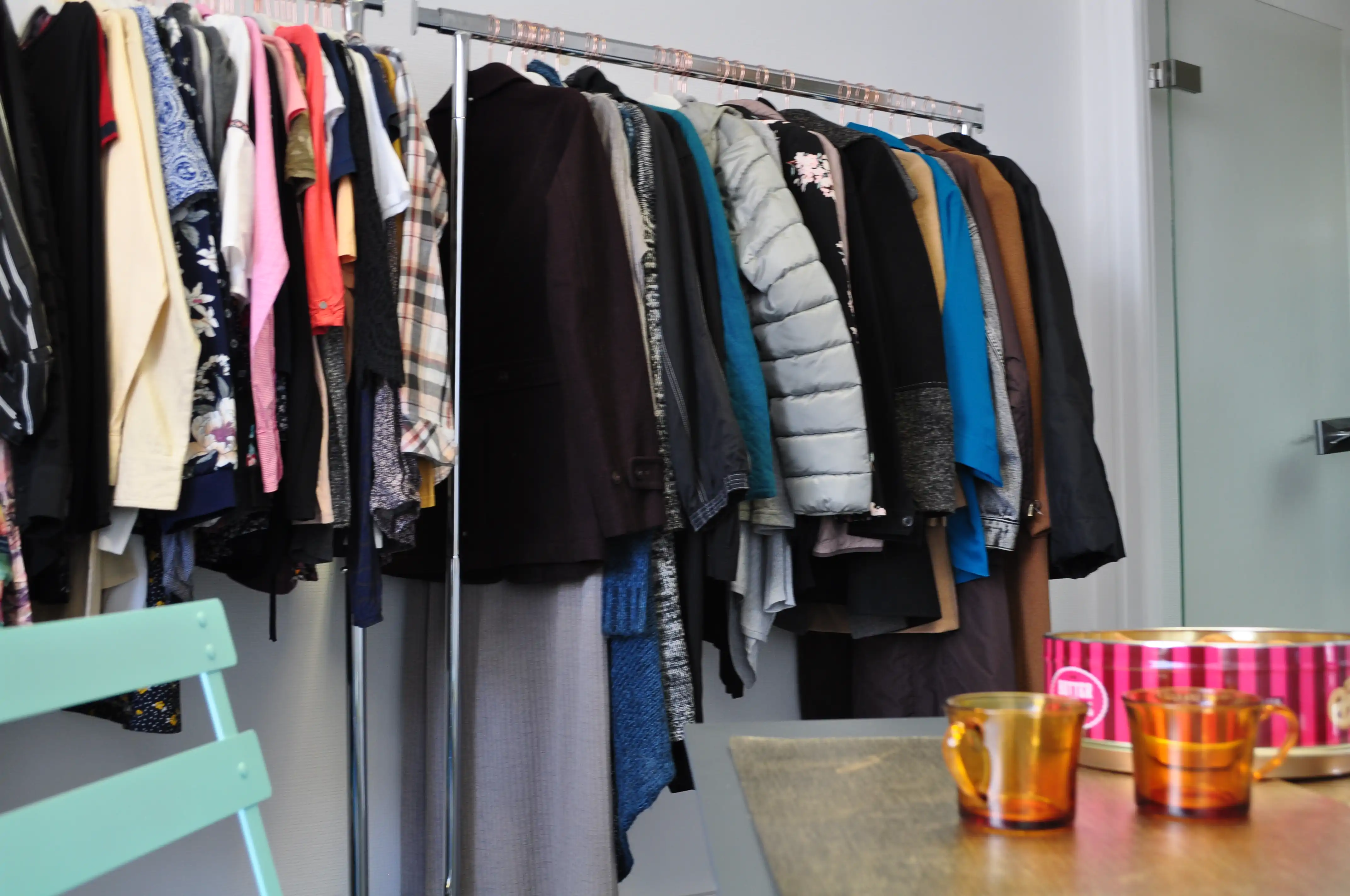 Onglet don de vêtements